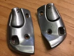 1968 69 Camaro Firebird Used Gm Convertible Sun Visor Mount Bracket Set 9715429. Fixed Price $85.00.