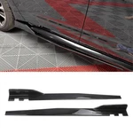 For Mercedes-benz CLA200 CLA250 46" Side Skirt Extension Rocker Panel Black. Fixed Price $39.50.