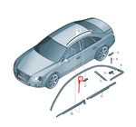 Audi A8 Right Roof Molding New. Fixed Price $1040.52.