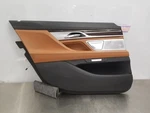 18 Bmw M760I Door Trim Panel Rear Left Driver Caramel Black. Fixed Price $200.00.