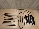 2011-2017 Bmw X3 F25 Door Trim Moldings Set Gloss Shadow Line 7250380. Fixed Price $161.95.