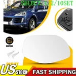 Mirror Glass For Porsche Cayenne 2008-2010 Fits Passenger Right Side 10X. Fixed Price $170.99.
