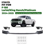 Front Upper Bumper Valance Trim With Bracket 2024-2026 Ford F-150 Primed. Fixed Price $129.99.