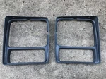 1979-1991 Ford Econoline Van Headlight Trim Bezel Surround Set Plastic Rh Lh. Fixed Price $39.99.