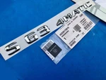 Mercedes-benz W222 Rear Lid Model Plate A2228172015 No Import Duties To. Fixed Price $136.47.