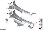 Genuine Mini Cooper Jcw One F55 F56 F57 Cover Windscreen Panel 51717301013. Fixed Price $73.47.