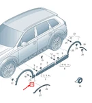 Audi Q7 Front Right Wheel Cover New. Fixed Price $416.56.