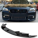Fit For 2011-2016 Bmw F10 5 Series Sport Bumper Gloss Black Front Lip Splitter. Fixed Price $50.99.