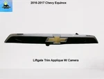 23324183 2016 2017 Chevy Equinox Liftgate License Finish Panel Applique W/ Cam. Fixed Price $69.00.