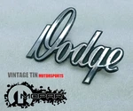 Oem Mopar 1974 75 76 77 Dodge Tradesman Van Rear Door Script Emblem # 2956722. Fixed Price $16.99.