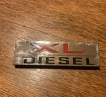 1983 - 1991 Ford F150 F250 Bronco Ranger Xl Diesel Fender Emblem Used. Fixed Price $9.57.