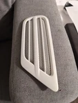 1998-2007 J100 Lexus LX470 Rear Quarter Vent Trim Grille White Driver Side Oem. Fixed Price $22.00.
