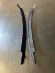 1987-1989 Ford Mustang Front Lower Windshield Trim Molding Pass And Drivers Side. Fixed Price $48.00.