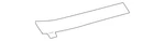 Genuine Mercedes-benz Strip 202-690-10-62. Fixed Price $19.40.
