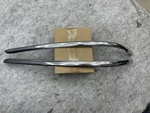 05-08 Jaguar S-type Rear Right Left Side Lower Bumper Molding Chrome Oem. Fixed Price $125.99.