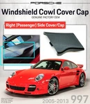 2005-2013 Porsche Genuine Oem Wiper Cowl Cover End Cap Right 99757257006FMT. Fixed Price $19.83.