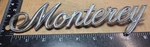 Mercury Monterey Circa '71 Script Metal Emblem D1MB 65291 B62 Aa 6002. Fixed Price $12.00.