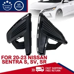Front Bumper Fog Light Bezel Left Right Side For 2020-23 Nissan Sentra S, Sv, Sr. Fixed Price $39.15.