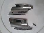 69-71 Lincoln Mark Iii Pair Of Front Fender-bumper Chrome Trim Pieces. Fixed Price $110.00.