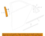 Gm Oem 16-20 CT6 Rear Door Exterior Trim-applique 84152492. Fixed Price $95.36.