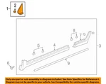 Gm Oem 15-22 Trax Pillars, Rocker Floor Exterior Trim-corner Molding 42650657. Fixed Price $56.45.