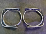 1967 Chevrolet Camaro Standard Headlamp Bezel Rh Lh Oem Gm Headlight Set. Fixed Price $40.00.
