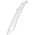 Genuine Nissan Door Applique 822D2-6TA2A. Fixed Price $78.40.