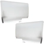 Set Of 2 Bumper Covers Facias Rear Driver & Passenger Side Left Right Pair. Fixed Price $161.67.