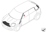 Mini Right Front Pillar Post Trim New Oem 51139801510 11-16 R60 R61. Fixed Price $79.99.