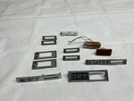 1969 Chevelle Lot Of Malibu Parts Emblem Camino Trim Light Bezel Fender. Fixed Price $66.47.