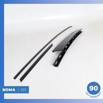 15-18 Audi D4 A8L S8 Lwb Rear Left Door Window Molding Set 4H0839901 Oem. Fixed Price $112.23.