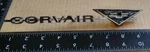 Chevrolet Corvair Circa '60S Metal Emblem 3821789 (2903). Fixed Price $24.00.