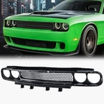 Grille Black W/ Chrome Trim Molding Upper Fit For 2008-2014 Dodge Challenger New. Fixed Price $147.59.