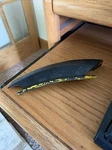 Gm #3938157 1969-72 Corvette Lower Outer Fender Windshield Molding On Nos. Fixed Price $95.00.