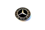 1990-ON Mercedes W164 W207 W209 W215 & Class Genuine Flat Hood Emblem Black. Fixed Price $69.95.