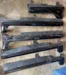 04-08 Acura Tl Left Front Rocker Panel Molding Side Skirt Black Oem (used). Fixed Price $115.00.