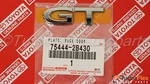 Toyota Celica Gt 00-05 Genuine Oem Back Door Name Plate Emblem 75444-2B430. Fixed Price $299.99.