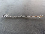 1954 Mercury Monterey Rear Quarter Panel Script Ornament Emblem, Free Shipping!. Fixed Price $45.00.