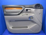 04-07 Lexus LX470 UZJ100 Front Left Lh Driver Door Panel Grey Leather 2863. Fixed Price $249.99.