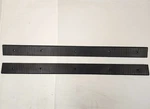 1984-1996 Oem Jeep Cherokee Xj Two Door Sill Guard Entry Trim Plate Black Pair. Fixed Price $42.93.