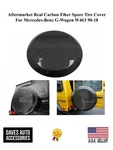 Aftermarket Real Carbon Fiber Spare Wheel Cover For W463 Mercedes G-wagon 90-18. Fixed Price $425.00.