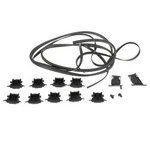 Genuine Jaguar Roof Molding T2H9543LML. Fixed Price $176.80.