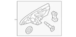 Genuine Honda Exterior Door Handle 72141-SZT-G01ZD. Fixed Price $208.91.