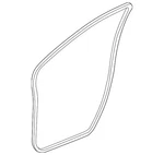 Genuine Honda Seal Front Door Opening *NH361L* (gray) 72355-SHJ-A22ZC. Fixed Price $95.61.