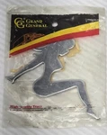 Gg Grand General 90042 Chrome Super Mini Sitting With Adhesive Tape Nos. Fixed Price $14.97.