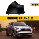 For 2020-2022 Toyota Highlander Rearview Mirror Triangle Base Cover Rh Black Usa. Fixed Price $18.04.