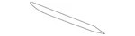 Gm Oem 13-16 Acadia Rear Bumper Components-insert 22812093. Fixed Price $264.99.
