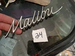 Vintage 1967 Chevy Malibu Quarter Panel Emblem Oem Gm 7660545. Fixed Price $23.75.