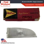1962 Plymouth Valiant Left Driver Side Parking Light Lamp Lens Cover 2189267 Nos. Fixed Price $117.04.