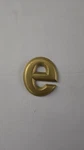 1991-96 Jeep Cherokee Gold "e" Emblem 55294919. Fixed Price $16.99.
